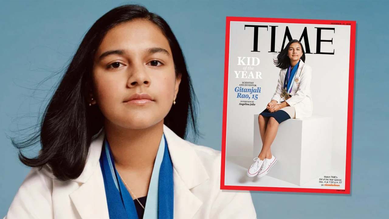 ٹائم میگزین نے پندرہ سالہ ہندوستانی امریکی سائنس دان گیتانجلی راؤ کا پہلا کڈ آف دی ایئر نامزد کیا