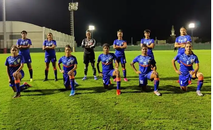 تیونس نے ہندوستانی خواتین فٹ بال ٹیم کو 1-0 سے شکست دی