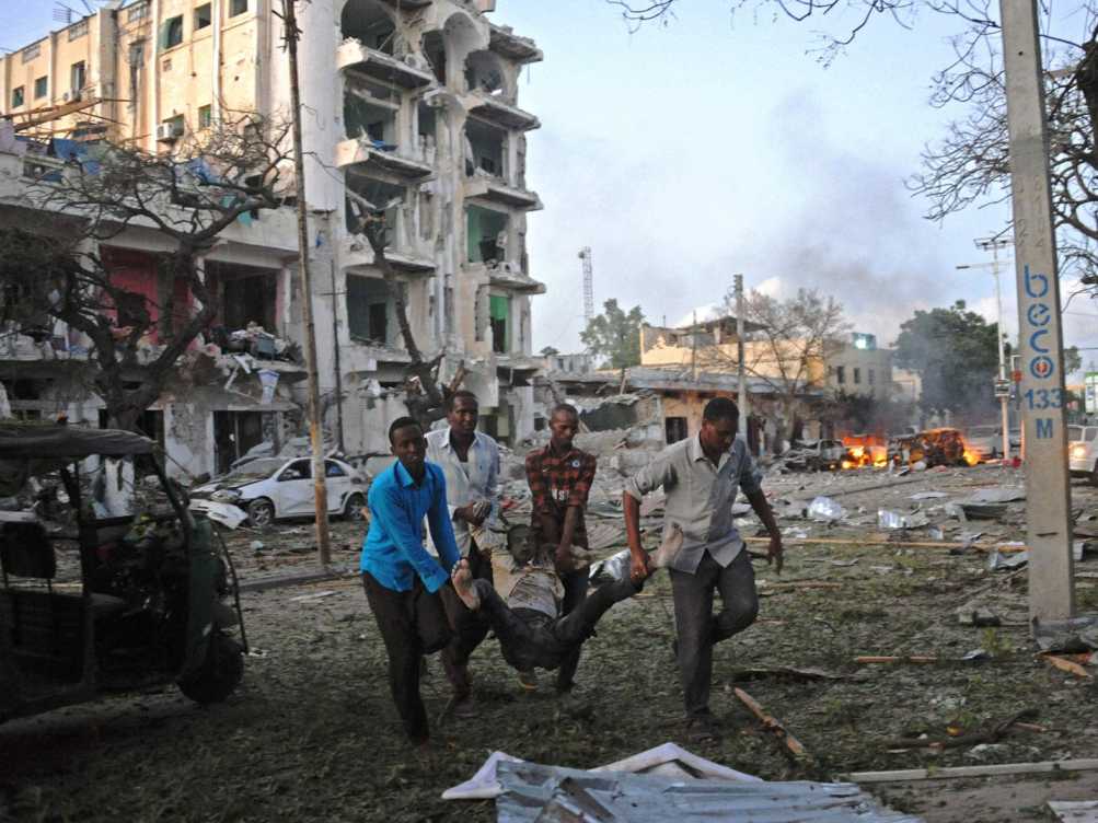 صومالیہ: موغادیشو میں ہوٹل کے گیٹ پر کاردھماکے کے بعد گولیاں چلیں