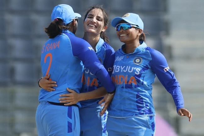 بھارتی خواتین ٹیم  نے ساتویں مرتبہ ایشیا کپ خطاب پر کیا قبضہ