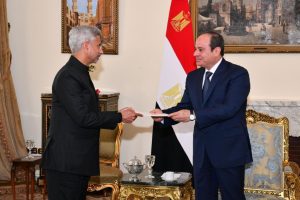 وزیر خارجہ نے مصری صدر عبدالفتاح السیسی سے ملاقات کی