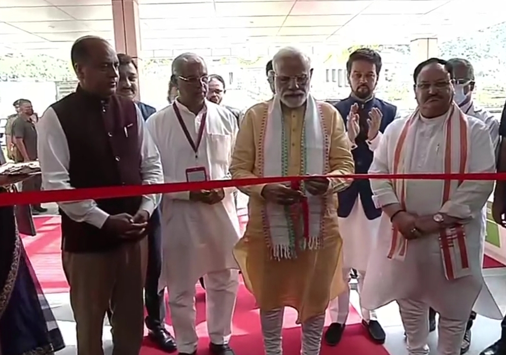 وزیر اعظم نریندرمودی نے بلاس پور، ہماچل پردیش ایمس کا افتتاح کیا