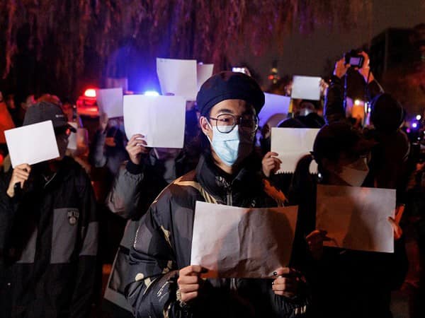 چین میں احتجاج:  چینی صدر کے خلاف تیسرے دن بھی زبردست مظاہرہ
