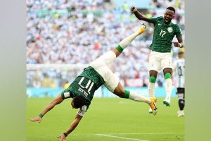 خلیجی ممالک کی میڈیا میں چھائی فیفا ورلڈ کپ میں سعودی عرب کی جیت