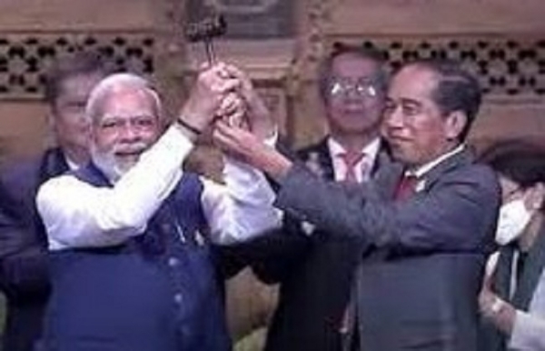 بھارت بناجی-20 کا صدر ، انڈونیشیا کے صدر نے مودی کو قیادت سونپی