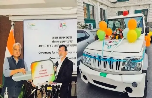 بھارت نے نیپال کو تحفے میں دی 200 گاڑیاں، ویر گنج کے راستے نیپال بھیجا