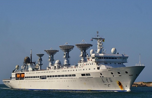 چین کے جاسوسی جہاز یوان وانگ۔6 کو بھارتی سمندری علاقے میں گھیرنے کی تیاری