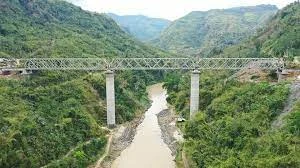 دنیا کا سب سے اونچا ریلوے پل جیریبام۔امپھال لائن پروجیکٹ تکمیل کے دہانے پر