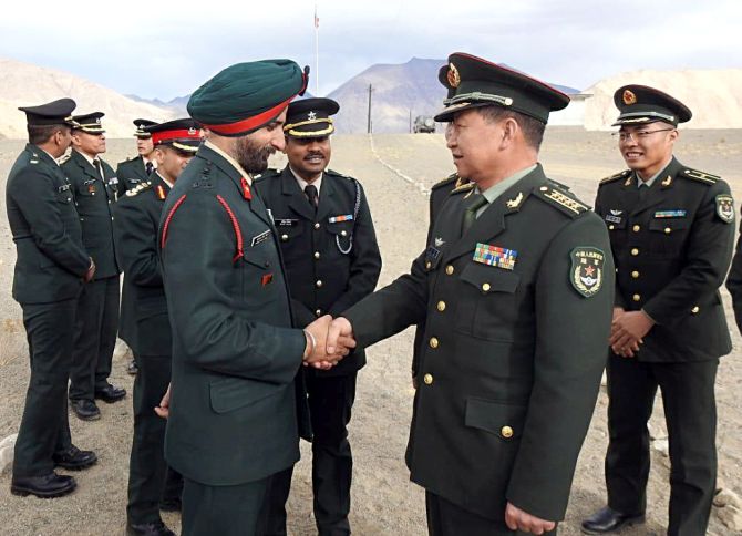 سرحدی معاملے پر ہندوستان اور چین کے اعلیٰ فوجی حکام کے درمیان میٹنگ
