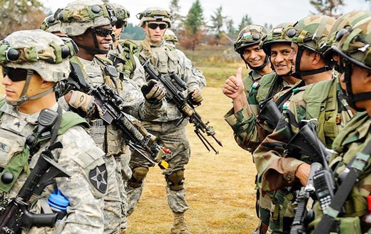 چین کی آنکھوں میں کھٹکنے والا ہندوستان-امریکہ کی مشترکہ فوجی مشقیں اختتام پذیر