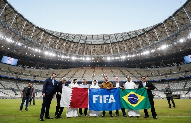 لوسیل اسٹیڈیم فٹبال کے میگا ایونٹ کے اختتام کے لیے تیار