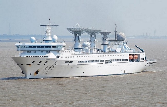 ہندوستان اورامریکہ کی مخالفت پر بحرہند سے باہر نکلا چین کا جاسوس جہاز