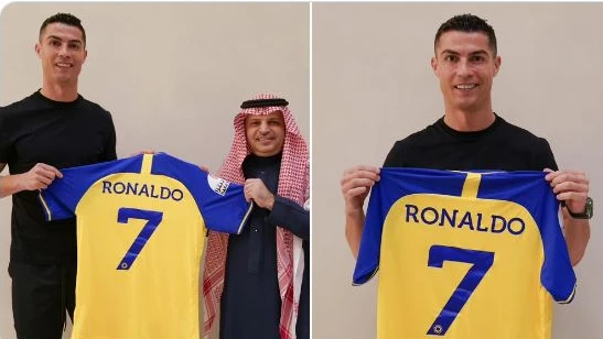 اسٹار فٹبالر کرسٹیانو رونالڈو نے سعودی عرب کے کلب النصر ایف سی سے معاہدہ کیا