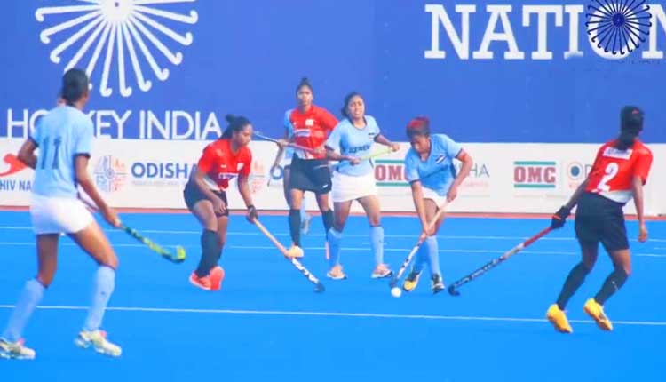 ہندوستانی جونیئرخواتین ہاکی ٹیم نےدوسرے میچ میں جنوبی افریقہ کو 8-0 سےشکست دی