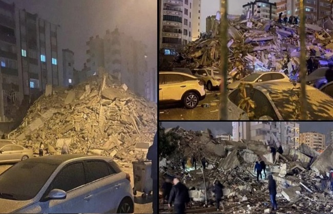 ترکیہ میں زلزلے کے جھٹکے، ڈیڑھ ہزار سے زائد افراد ہلاک،ایمرجنسی نافذ