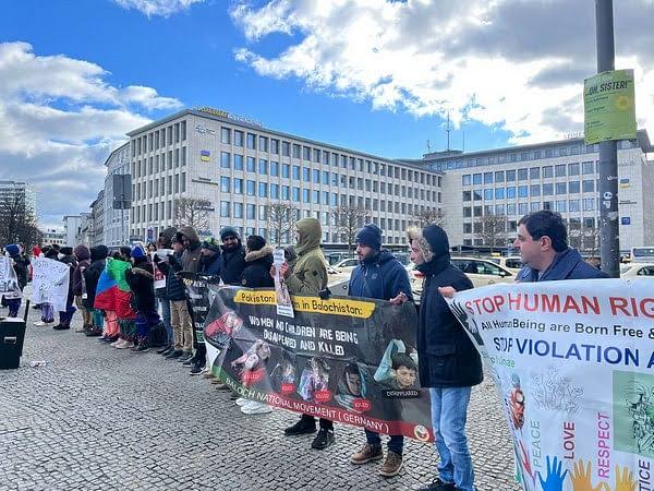 بلوچستان میں جبری گمشدگیوں کےخلاف جرمنی میں احتجاج