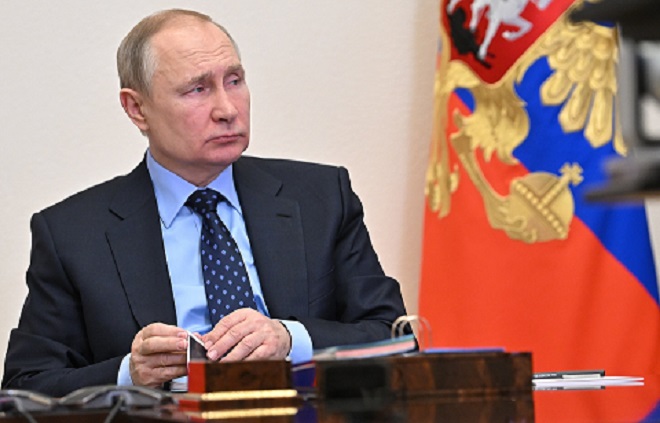 امریکی صدر کے یوکرین دورہ،روسی صدر پوتن کا پارلیمنٹ سے خطاب
