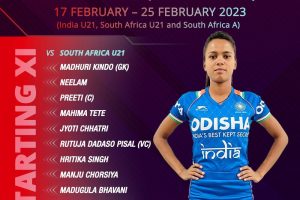 ہندوستانی جونیئرخواتین ہاکی ٹیم نےجنوبی افریقہ کوشوٹ آؤٹ میں 4-3 سےشکست دی
