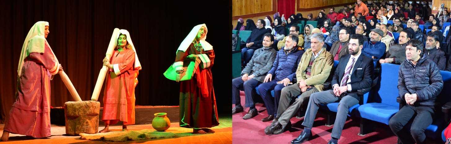 سیکرٹری ثقافت نے ٹیگور ہال میں تھیٹر فیسٹیول کشمیرکا افتتاح کیا