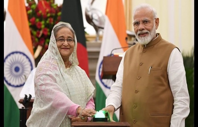 ایندھن کی پائپ لائن شروع ہونے کے بعد بنگلہ دیش نے بھارت کو سچا دوست بتایا