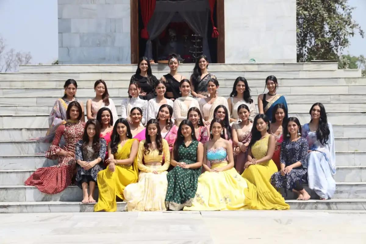 منی پور: فیمینا مس انڈیا کے مقابلوں نے تاریخی کانگلا قلعہ کا دورہ کیا