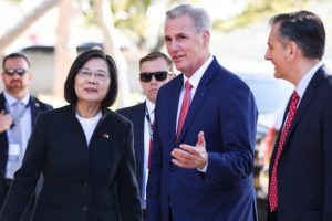 تائیوان کے صدر کا امریکی اسپیکر سے ملاقات پر چین کا سخت رد عمل
