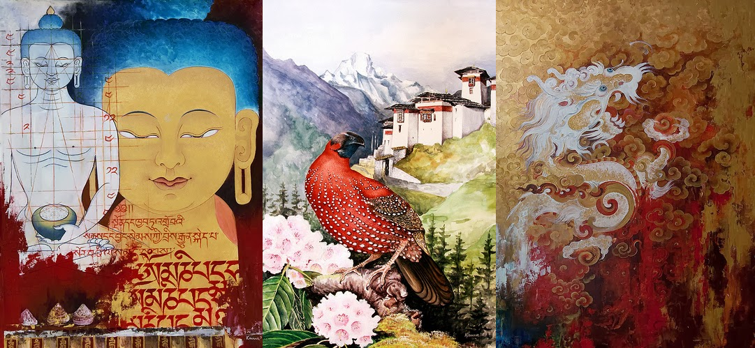 بھوٹانی عصری فن اب بین الاقوامی اسٹیج پر مقبولیت حاصل کررہا ہے: رپورٹ