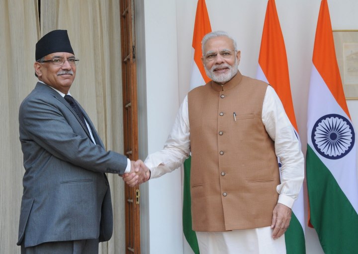 نیپال کے وزیر اعظم پر چنڈ ہندوستانی دورے پر،کئی معاہدوں پر دستخط متوقع