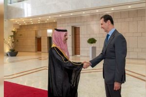 سعودی عرب کا شام میں سفارتی مشن میں کام دوبارہ شروع کرنے کا اعلان