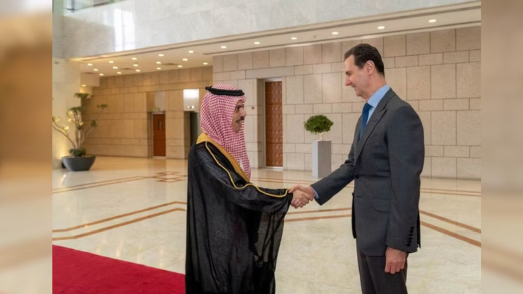 سعودی عرب کا شام میں سفارتی مشن میں کام دوبارہ شروع کرنے کا اعلان