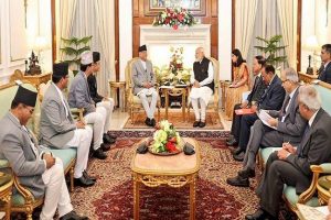 وزیر اعظم مودی اور پرچنڈ کی ملاقات میں تعلقات کو مضبوط کرنے پر تبادلہ خیال
