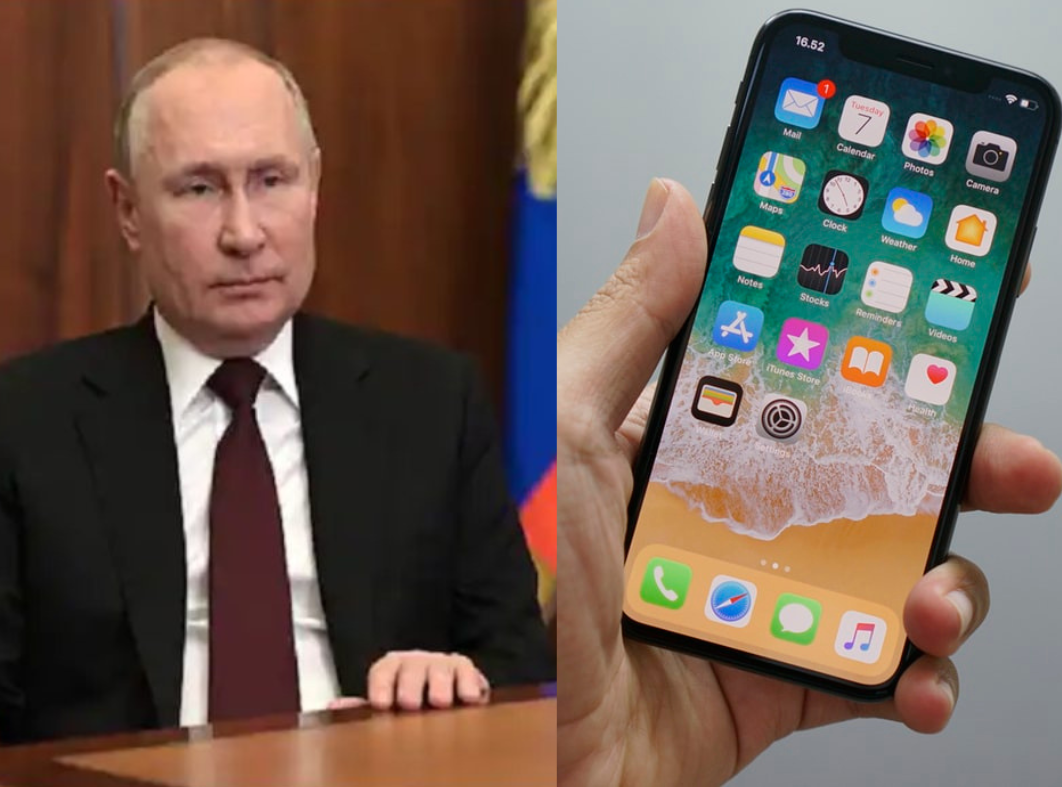 روس نے امریکہ اور ایپل پر ہزاروں آئی فون ہیک کرنے کا لگایا الزام