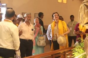 وزیر خارجہ جے شنکراورجی20کے مندوبین نے سارناتھ کے مقدس مقام کادورہ کیا