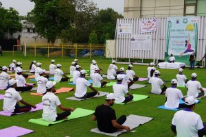 جامعہ ملیہ اسلامیہ نے یوگا کا نواں بین الاقوامی دن منایا