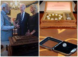 وزیر اعظم مودی نے امریکی خاتون اول جِل بائیڈن کو سبز ہیرا تحفہ میں دیا
