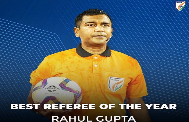 اے آئی ایف ایف ایوارڈز: راہل گپتا بنے بہترین ریفری، سال کے بہترین فٹبالر کون؟
