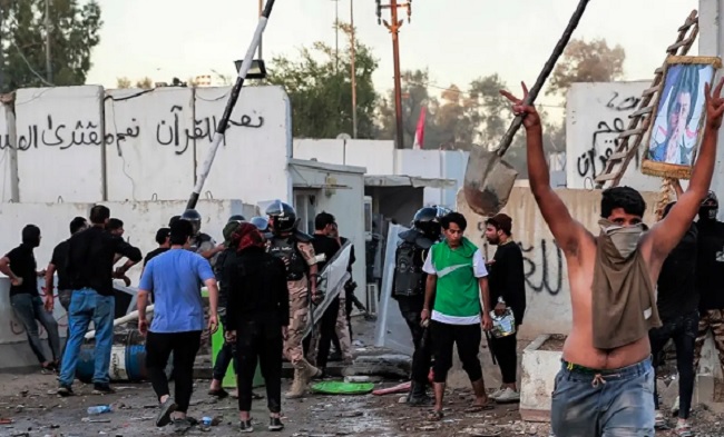 عراق میں سویڈن کے سفارت خانہ پر حملہ، قرآن مجید کی توہین پر سویڈش سفیر بے دخل