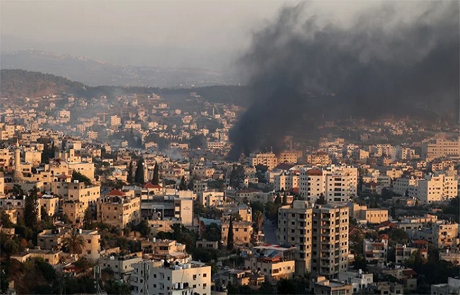 اسرائیل کے فلسطین پر فضائی حملے،5 نوجوان شہید اور 27 زخمی