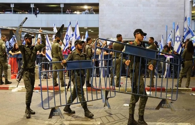 اسرائیل میں احتجاج کی کال کے بعد پولیس  نے ملک میں ہنگامی حالت کا کیا اعلان